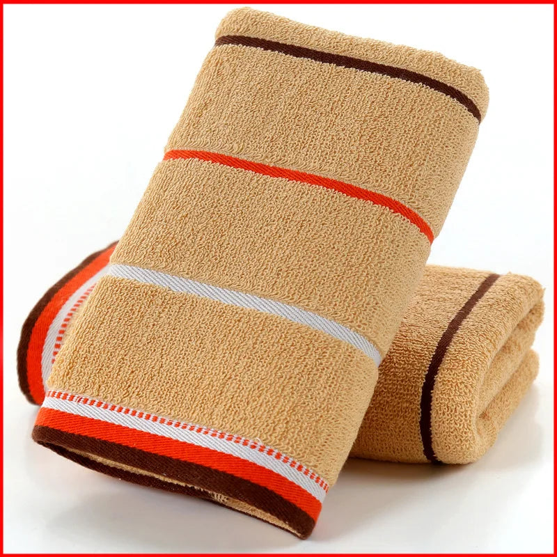 1 st förtjockad absorberande badhandduk Mjuk ansiktshandduk för hemmet