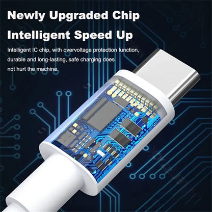 120W 10A USB Typ C Laddningskabel Dataöverföringskabel för mobiltelefoner Snabbladdningskabel för Huawei Xiaomi Realme