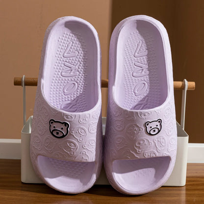 Non-slip Slippers Female Outer Wear 2024 New Bathroom Bathroom Indoor Home Sandals Female Summer Eva