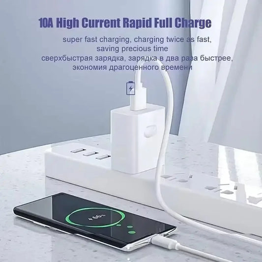 3st Typ C supersnabb laddningskabel Datasladd för Samsung Huawei Xiaomi Redmi iphone snabbladdning USB C-kablar