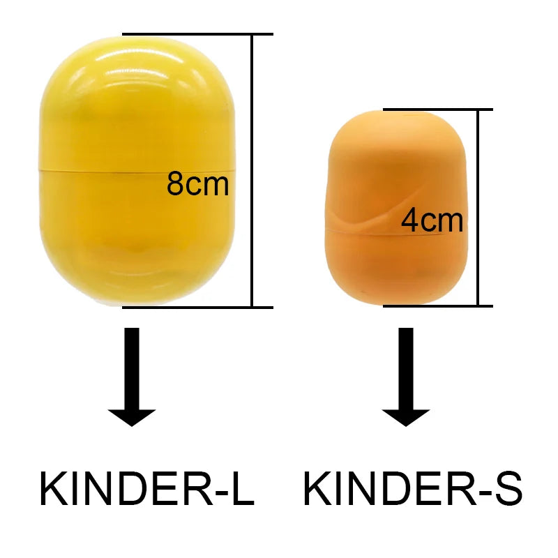 Kinder Gashapon Kapselleksaker Roliga Ägg Tecknad Anime Karaktärer Djur Soldater Prinsessa Modell Leksakssamling Prydnadsföremål Barngåva