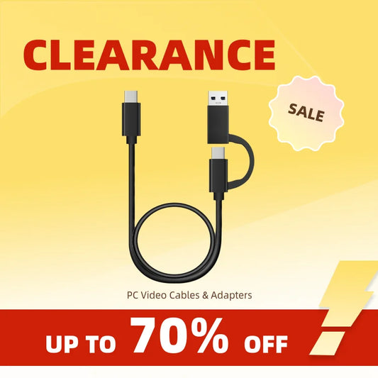 Clearance_2 in 1 USB C-kabel Snabbladdning 10Gbps Data Sync USB A/C 3.0 till USB Typ C-kabel för bärbar surfplatta mobiltelefon etc.U