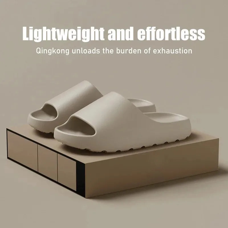 Fashion Brand Women Slippers Summer Classic Sports Sandals Men Casual EVA Flat Slippers Unisex Outdoor Indoor Shoes