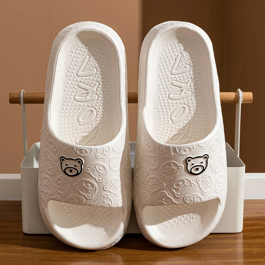 Non-slip Slippers Female Outer Wear 2024 New Bathroom Bathroom Indoor Home Sandals Female Summer Eva