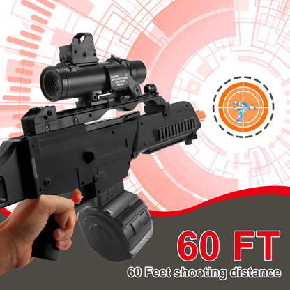 High Speed G36C Electric Gel Balls Blaster, Automatisk & Manuell Dubbla lägen Stora vattenkulor Gun, utomhusspel, semesterpresenter