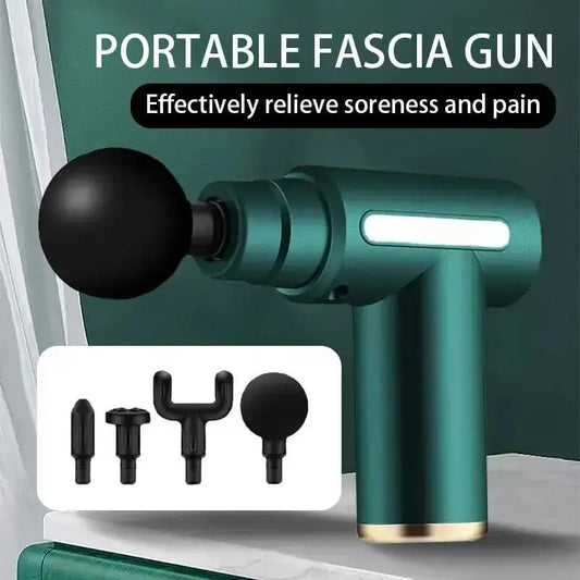 Mini Fascia Gun Trådlös massagepistol Muskelavslappning Massageutrustning Nackemembran Rob Cervical Spine Massage Instrument